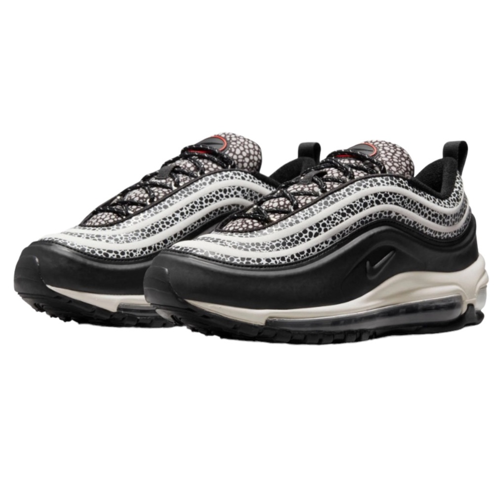 Nike Air Max 97 'Safari' Phantom Black Size Mens 9.5 Women’s 7 DH0559-001.